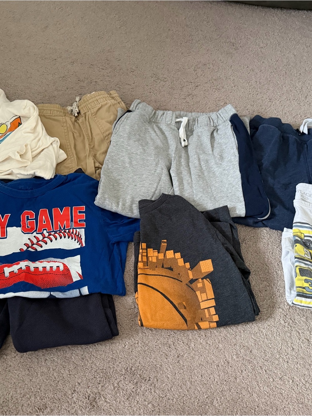 Boys Size Medium Clothing Bundle – Children’s Place, Old Navy & H&M – 8 Pieces